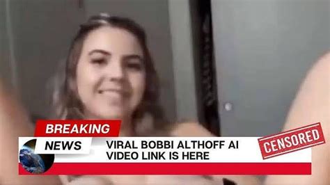 bobbi althoff leaked videos|Bobbi Althoff responds after x